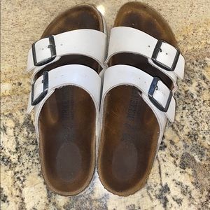 white birkenstock’s